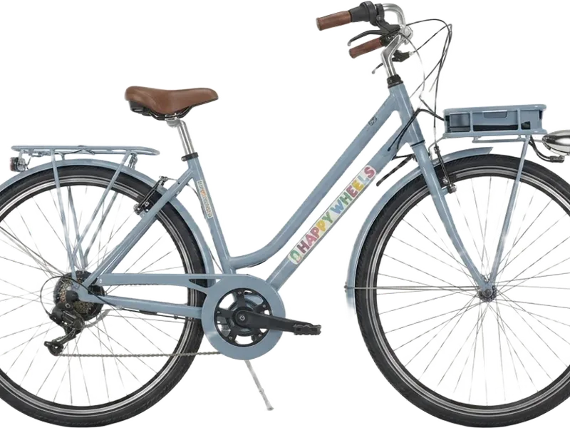 Happy Wheels rental bikes ready to ride in Bruges