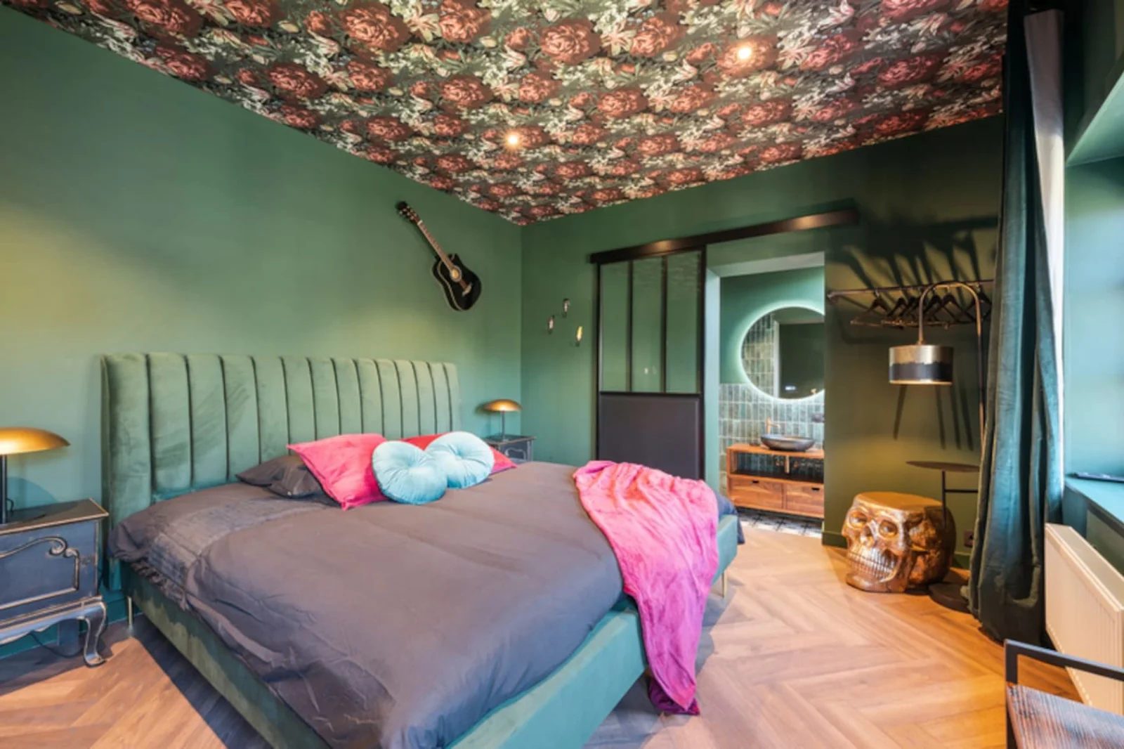 Interior of a suite at The Music Suites, Bruges